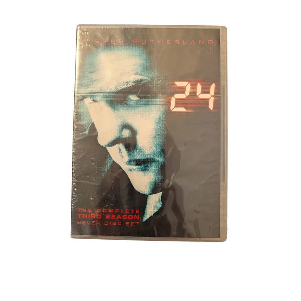 24 The Complete Third Season DVD 7-Disc Collectors Edition Kiefer Sutherland NEW